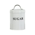 thumbnail image 2 of Clearance Items,npkgvia Canning Jars,Food Storage Containers,1pc Vintage Farmhouse Containers With Lids Coffee Tea Sugar Set Canister With Tray For Food Storage White,Jars, 2 of 7