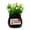 style 1, variant on Yvsxxv Mini Simulation Flower Car Ornament Ceramic Plant Decor for Car Dashboard Home Decoration, Style 1, 1 Pack