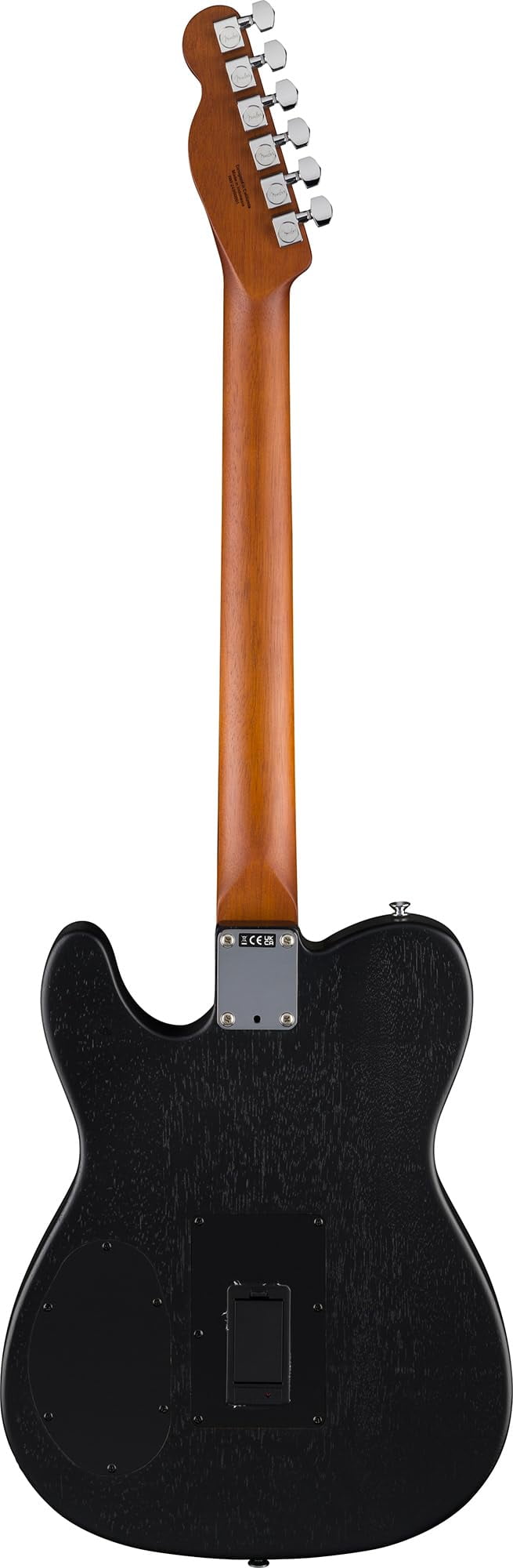 Fender Acoustasonic Standard Telecaster - Black Bundle with Strap, Guitar Cleaning Kit and Austin Bazaar Instructional Video