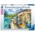 thumbnail image 1 of Ravensburger 1000 pc Puzzle - Tropical Island Charter, 1 of 2