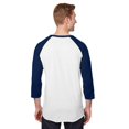 thumbnail image 3 of Jerzees Unisex Premium Blend Ring-Spun 3/4 Sleeve Raglan T-Shirt, 3 of 3