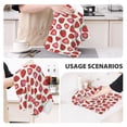 thumbnail image 3 of Sikiie Hand Drawn Strawberry Waffle Weave Kitchen Dish Cloth,Super Absorbent Kitchen Dish Towels 16*26 Inches for Dish Rags Washing Dishes, Drying Dishes, 3 of 7