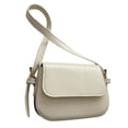 thumbnail image 2 of Bolso de Hombro Cruzado para Mujer Salvador Pequeño de Piel Sintética Blanco, 2 of 10