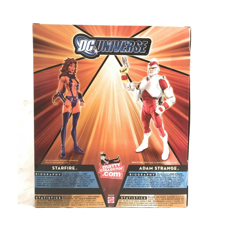 DC Universe Classics Exclusive Action Figure 2-Pack Adam Strange and  Starfire 