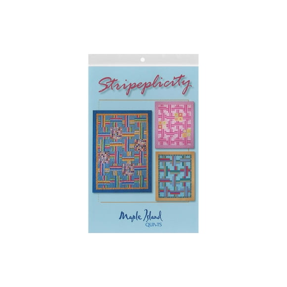 MIQ245 MAPLE ISLAND QUILTS STRIPEPLICITY PTRN