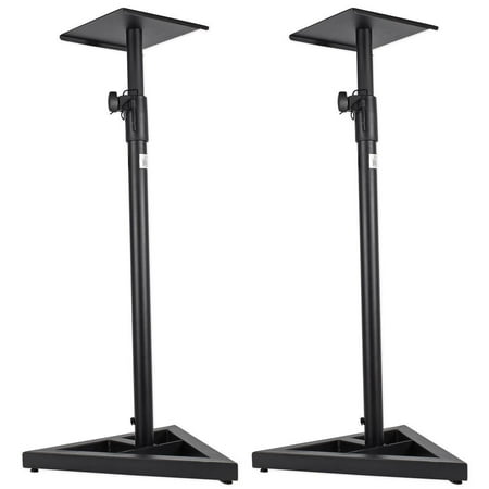 ProX Cases X-MS12 Pair of Heavy Duty Studio Monitor Stands w/ Adjustable