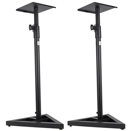 UPC: 0022099558859 | ProX Cases X-MS12 Pair of Heavy Duty Studio Monitor Stands w/ Adjustable Height