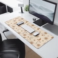 thumbnail image 2 of Long Mouse Pads for Desk,Beige Sun Moon Star Constellation Desk Mats on Top Of Desks, Desk Mouse Pad Extra Large with 3mm Non-Slip Base and Stitched Edge for Gaming,Work,Home 31.5"x11.8", 2 of 5
