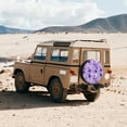 thumbnail image 5 of Kdxio Spare Tire Cover for RV Trailer, Waterproof Wheel Cover,Camper Spare Tire Cover Fit for Rv SUV Truck Travel Trailer 17 inch-Violet, 5 of 8