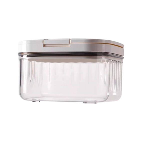 Airtight Pet Food Storage Container - Plastic Grain Bin for Dog Food and Pet Supplies - Multi-Purpose, Easy to Clean, Space-Saving Design