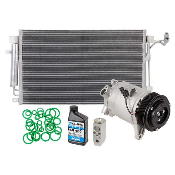 A/C Kit w/ AC Compressor Condenser & Drier For Nissan Maxima 2009 2010 2011 2012 2013 2014 - BuyAutoParts