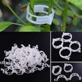 thumbnail image 6 of 200PCS Plant Support Garden Clips Tomato Clips Supports/Connects Plants/Twine/Vines Trellis/Cages Plant Vine Green, 6 of 8