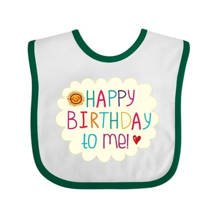 

Inktastic Happy Birthday to Me Gift Baby Boy or Baby Girl Bib