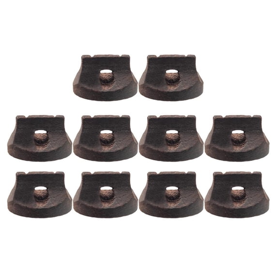 10 Pieces China Violin Erhus Wooden Bridge Maintenance Musical Insrumental