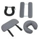 thumbnail image 3 of Mesa de con cuna facial y reposacabezas, juego completo, portátil, con reposabrazos, almohada, cojín estable y cómodo para cuello cabeza. gris, 3 of 9