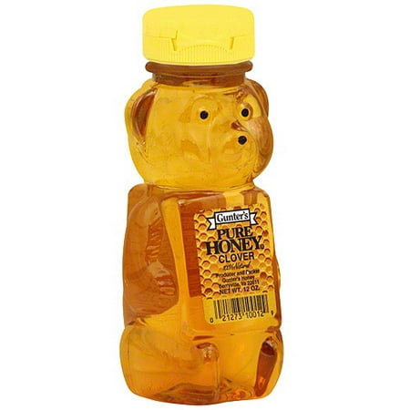 Gunter's Clover Honey Bear, 12 oz. (Pack of 12)