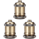 thumbnail image 1 of Portalámparas E27 Con Tornillo Techo Cable 1M para Del (bronce S), 1 of 2