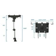 thumbnail image 3 of Mount-It! Laptop Vehicle Holder Stand with Full Motion Design for Autos MI-426, 3 of 6