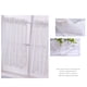 thumbnail image 3 of Cortina de ventana de encaje Injueey moderna cenefa de encaje con dobladillo cortina corta de café para cocina Decoración del hogar blanco 137x41cm, 3 of 6