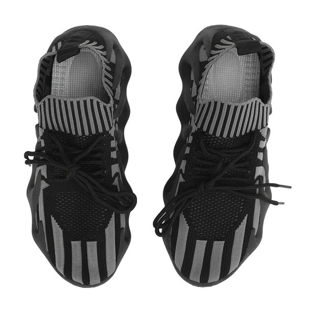 Zapatillas de correr de malla para mujer, parte superior de malla tejida transpirable, suela de goma suave, zapatillas deportivas de malla para mujer para correr y fitness