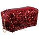 thumbnail image 1 of BRIGHTFUFU 1 bolsa de almacenamiento cuadrada con lentejuelas para mujer, neceser portátil de viaje para cosméticos, 1 of 8