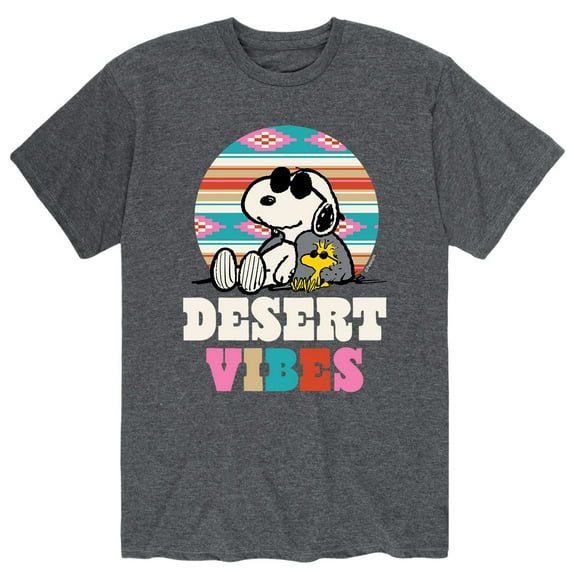 Peanuts - Desert Vibes - Men's Short Sleeve Graphic T-Shirt