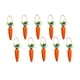 thumbnail image 3 of Paquete de 10 adornos colgantes de zanahoria para puertas de ventana: hermosos adornos colgantes de zanahoria para puertas de ventana, 3 of 9