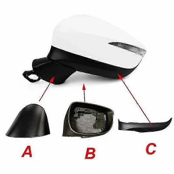 For Mazda CX-5 2015 For Mazda CX-3 CX-4 - Car Side Rearview Mirror Lower Cover Housing Frame