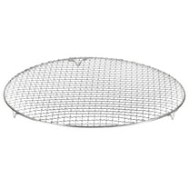 Uxcell Round Cooking Rack, 16.7-inch 201 Stainless Steel Cross Wire Barbecue Grill Net Racks with 20mm Legs