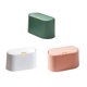 thumbnail image 2 of Cateissary Cubo de basura compacto y funcional tipo prensa pequeña para cualquier espacio, cubo de basura pequeño y ergonómico Conjuntos de muebles de dormitorio vino tinto ligero, 2 of 6
