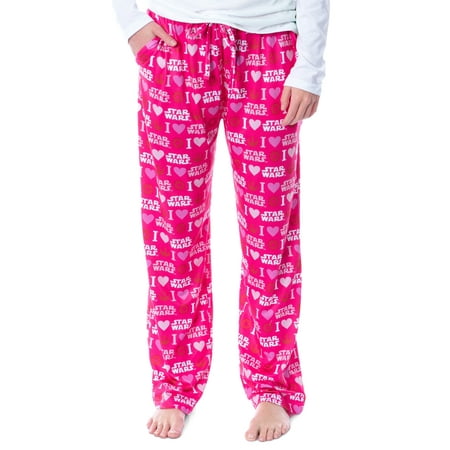 

Star Wars Womens I Love Heart Rebels Galactic Empire Pajama Pants (Large)