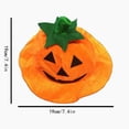thumbnail image 2 of WCJM Cute Pumpkin Theme Bucket Hat for Women Men Halloween Fall Fishing Sun Cap Unisex Cotton Breathable, 2 of 3