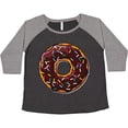 thumbnail image 3 of Inktastic Chololate Donut with Sprinkles Women's Plus Size T-Shirt, 3 of 5