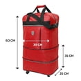 thumbnail image 3 of Maletin expandible McCarthy 24" Rojo, 3 of 3
