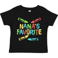 thumbnail image 3 of Inktastic Nana's Favorite Crayons Boys or Girls Toddler T-Shirt, 3 of 5