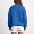 thumbnail image 4 of Fall Sweatshirts for Women Casual Crewneck Long Sleeve Cute tops Oversized Pullover Solid Color Loose Fashion Sweatshirts, 4 of 6