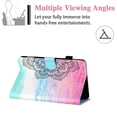 thumbnail image 3 of Allytech Kindle Paperwhite Case 10th Generation, Kindle Paperwhite Case, Slim Shell Folio Flip Smart Cover Auto Sleep Wake Patterned Case for All Versions Amazon Kindle Paperwhite, Mandala, 3 of 7