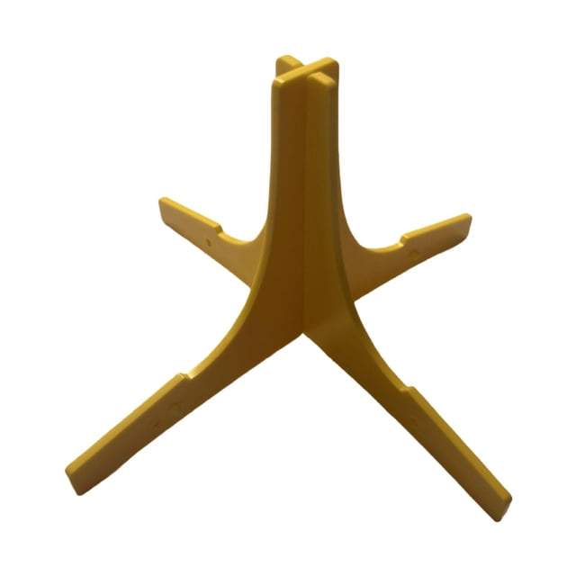 HILABEE Support Portable pour Trompette Trépied Support pour Clarinette Saxophone Jaune