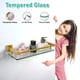 thumbnail image 4 of Repisa SFGSOWOR 40 cm en Vidrio Templado Dorado con Acero Inoxidable, 4 of 7