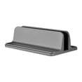 thumbnail image 3 of Sidaley Soporte vertical ajustable para computadora portátil Soporte de montaje para computadora portátil de aleación de aluminio Soporte para Cuadernos de escritura y cuadernos de bocetos Gris, 3 of 6