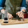 thumbnail image 3 of Stainless Steel Garlic Chopper Manual Mincer for Kitchen Use Black Lightweight Portable Flexible Use Method, 3 of 8