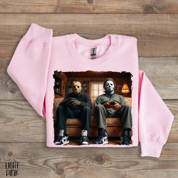 Retro Horror Movie Sweatshirt, Funny Halloween Sweatshirt, Scary Movie Fan Gift