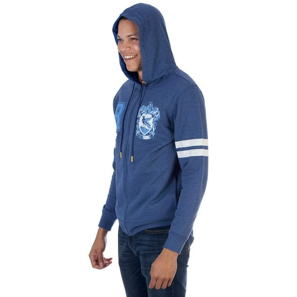 Harry Potter Ravenclaw Men s Zip Up Hoodie X Large Walmart