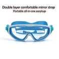 thumbnail image 4 of Kids Goggles Kids Swimming，Wide Vision Goggles With Ear Plugs-Blue, 4 of 5