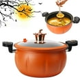 thumbnail image 5 of QHUDLV 8L Large Capacity Pumpkin Micro Pressure Pot Household Cooker/steamer Pot Non Cooking Stick Pot Stew Soup, 5 of 9