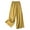 Yellow, variant on FNFYFH Clearance Palazzo Pants for Women Cotton Linen Wide Leg Pant Elastic Waisted Slacks,Coffee