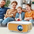 thumbnail image 2 of Portable Projector 1080P LED Mini Home Cinema Movie Theater Projector Multimedia, 2 of 5