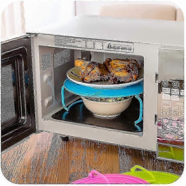 Horno microondas multifuncional con rejilla para cocción al vapor.