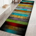 thumbnail image 3 of Indoor Long Hallway Runner Rug Door Mat Non Slip 3D Print Flannel Bedroom Living Room Kitchen Area Mat, 3 of 9