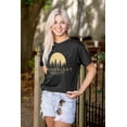 thumbnail image 4 of Night Sky Moon Outdoor Wanderlust Men's Graphic T Shirt Tees Brisco Brands S, 4 of 6